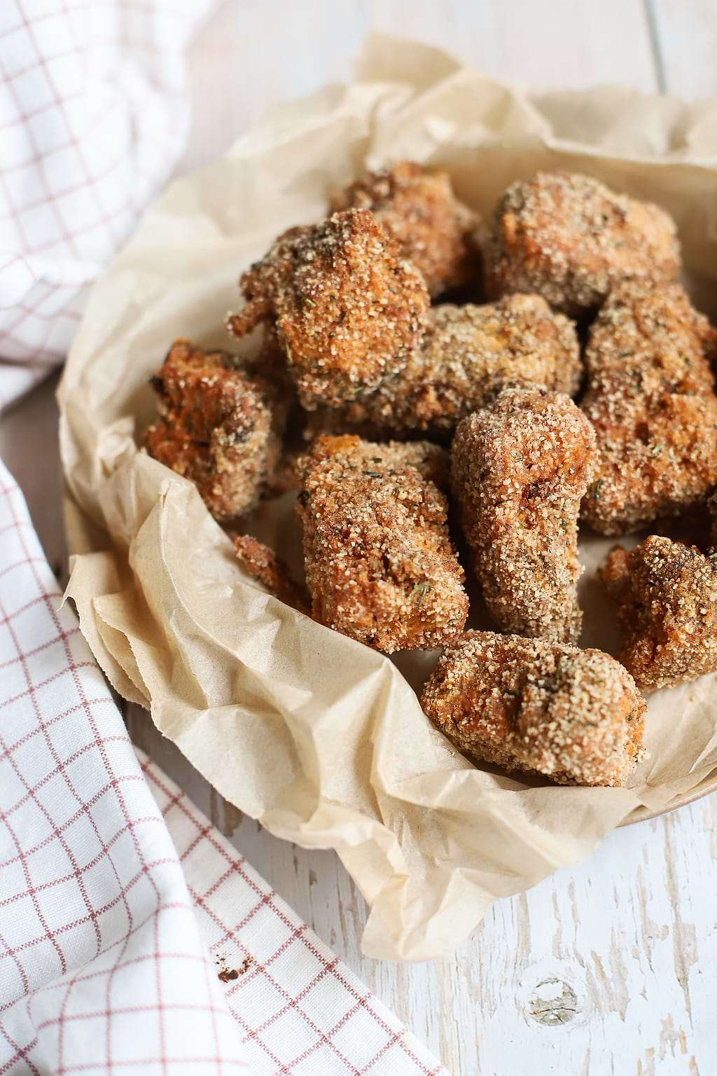 "Buffalo Wings" vegan et sans gluten à base de fruits du jacquier
